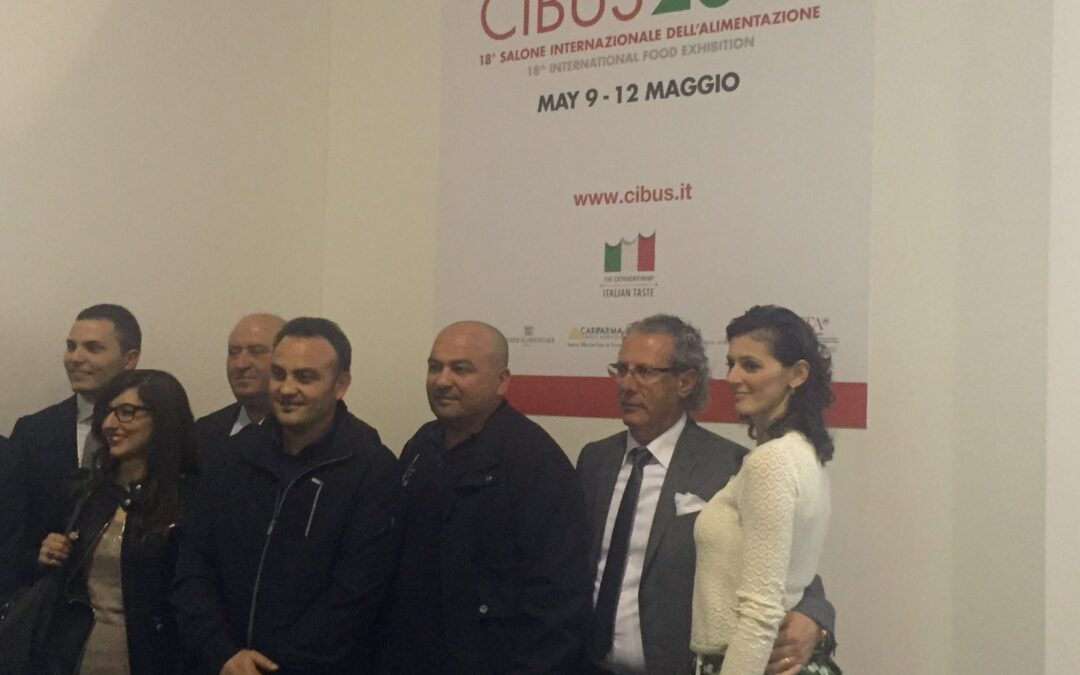 La mozzarella Di Santo premiata al CIBUS dall’ALMA – la Scuola Internazionale di Cucina Italiana